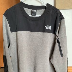 The North Face sweatshirt